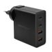 Qoltec 52383 GaN POWER PRO Serie Chargeur 130W Noir