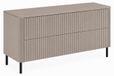 3E 3xE living.com 3xE living Badkamerkast 120, Kasjmier, blad kasjmier, poten zwart, 120,8 x 44,2 x 65 cm