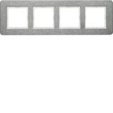 Hager 10246083 roestvrijstalen stopcontact