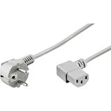 Goobay NK 102 G-200 Grijs 2m electriciteitssnoer