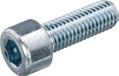 Hoenderdaal Fasteners HOENDERDAAL Binnenzeskantbout CK DIN912 8.8 M4x10 ELVZ (200 stuks)