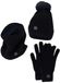 Heatkeeper Dames Winter Thermo Set - Muts + Handschoenen + Nekwarmer - Navy - One Size