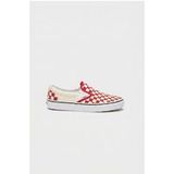 Vans Unisexe Classic Slip-on Checkerboard Rhinestone Racing Red Taille : 40.5