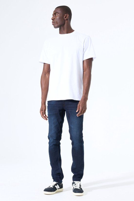 Garcia Russo Heren Tapered Fit Jeans Blauw