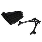 Losi Voorste Skid Plaat, Bumper Brace & Spacers: 5IVE-T, LOSB2574