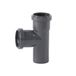 Ostendorf HTsafe aftakking DN 50/50 mm 87 graden HT-buis, grijs