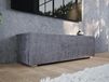 Meuble TV-HiFi MARLEY 1 porte battante 105 cm béton