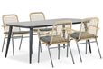 De Laan Projects Lifestyle Lifestyle Catalone/Vienna 180 cm dining tuinset 5-delig