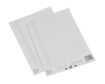 Rexel 70676 - Blank Tab Index - 32 Tabs - A4 - White