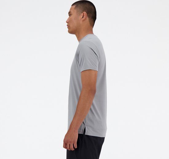 New Balance Run T-Shirt Men - SLATE GREY - Size 2XL