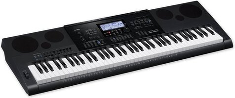 Casio WK-7600 Home Keyboard - 76 Keys - Black