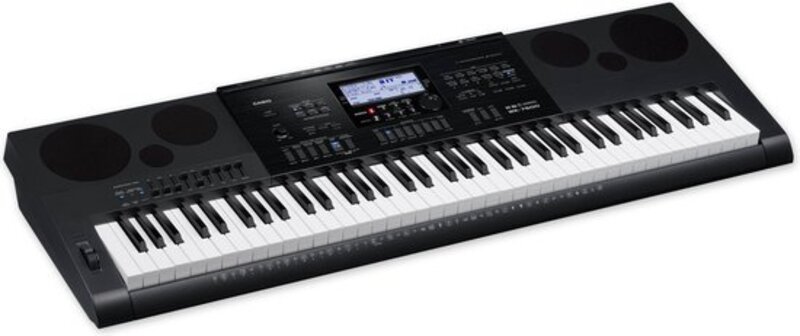 Casio WK-7600 Home Keyboard - 76 Keys - Black