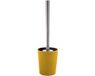 Spirella Takeo Toiletborstel met Houder – Geel/Zilver