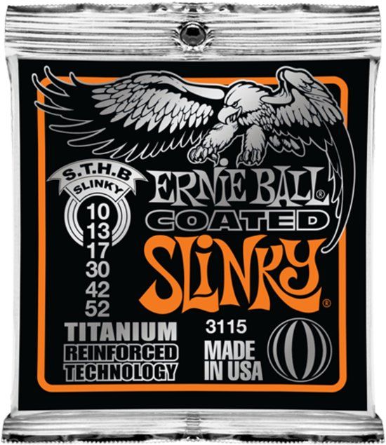 Ernie Ball 3115 Slinky 10-52 snarenset
