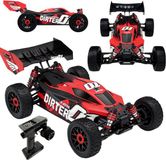 Overmax X-Atrox RC Auto 4x4 – Stadium Truck 1:14 – Tot 50 km/u – RTR Ready to Run – Li-Po 7,4V 1800 mAh – Aluminium Chassis – Hydraulische Schokdempers – Bereik 100 m – RC550 Motor – Offroad Radiografische Auto