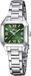 Lotus Horloge Old Money Vrouwen Polshorloge Staal Groen Mineraalglas 24 mm