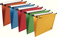 Esselte 49970 hangmap, A4, verticaal, V-bodem, multi-color, karton