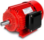 EBERTH Elektromotor 400 V met een vermogen van 1,5 kW, driefasige motor van aluminium, 3-fasig, toerental 2840 tpm, stroomsterkte 3,4 A, vermogensfactor 0,95, asynchrone motor voor industrieel gebruik, 22 kg
