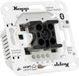 Kopp Smart Control Hybride Smart Switch voor rolluik-, jaloezie- en luifelbediening met tuimelopname voor Kopp & versch. schakelaarfabrikant, Amazon Alexa, Google Home, 833304018