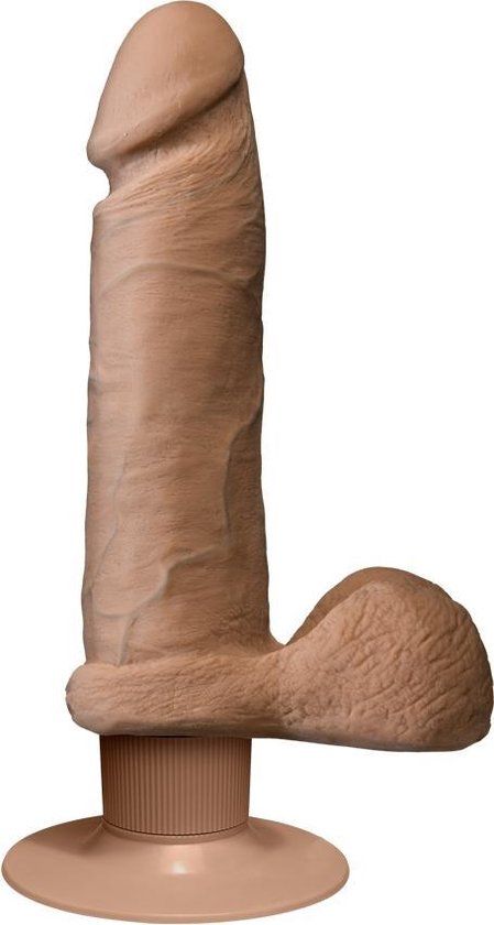 Doc Johnson 1160-05-BX Vibrerende Dildo - Bruin