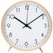 ALEENFOON 8,6 inch houten moderne stille wandklok