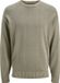 JACK&JONES JJECHARGE FADED KNIT CREW NECK SN Heren Gebreide truien S Silver Sage Katoen