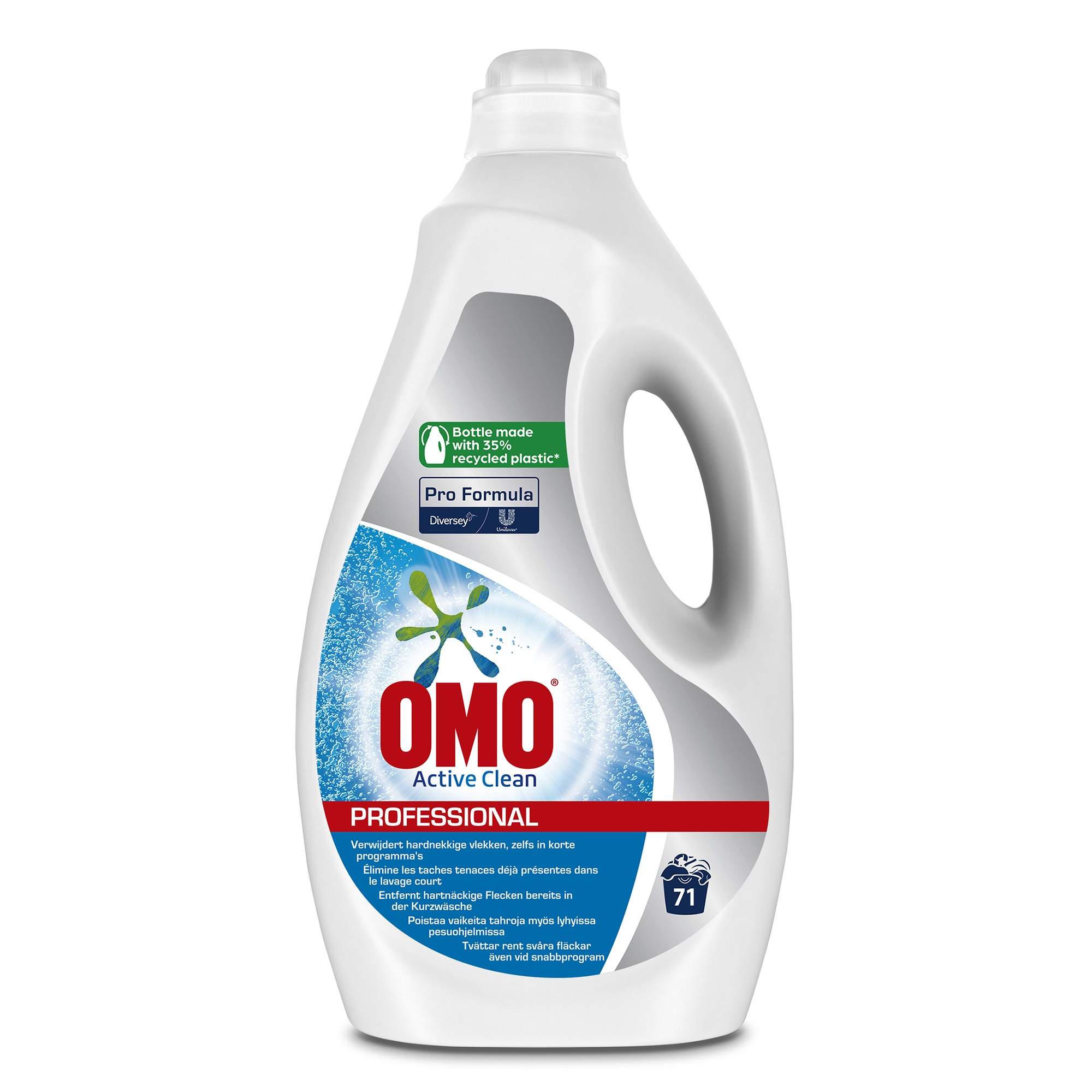 Omo Omo Professional Active Clean vloeibaar wasmiddel, 5 liter