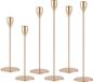 Bol Kandelaar Goud 6 Set