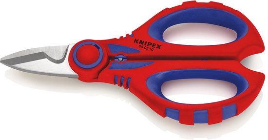 Knipex 95 05 10 SB - Elektriciensscharen - RVS - 160mm - Ergonomische Handgreep