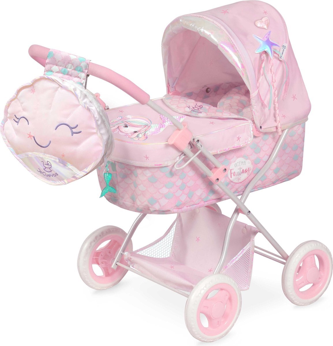 decuevastoys Babypoppenwagen Ocean Fantasy M