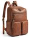 Solidchoice - Sac à dos en cuir pour ordinateur portable 16 pouces, idéal pour femmes
