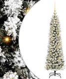 vidaXL Kunstkerstboom Wit 120 cm