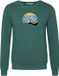 Greenbomb Wild Bike Downhill Jungle Green Lange Mouw Ronde Hals Printopdruk Biologisch Coton 3XL Mannen