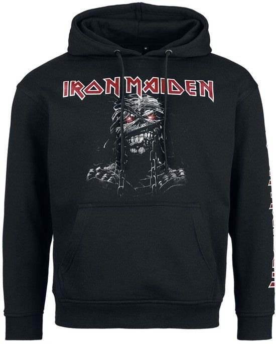 Iron Maiden Mummy Triangle Heren Trui met capuchon - zwart - XXL