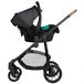 Bebe Confort Haze Trio Reissysteem poussette 1 siège Zwart