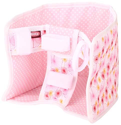 Götz 3402630 Bicycle Seat Always There Doll Accessorie - Suitable For Standing Dolls Up To 50 cm And Baby Dolls Up To 48 cm - Suitable Agegroup 3+