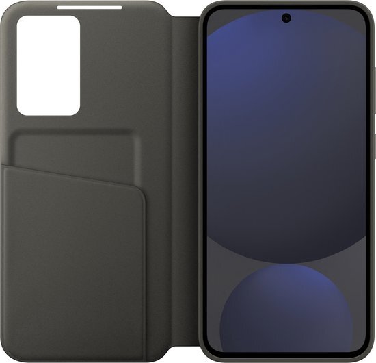 Samsung Smart View Wallet Case - Geschikt voor Samsung Galaxy S24 FE - Zwart