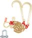 VEVOR 8mmx60cm G80 Trekketting J-Haak V-Ketting Transportketting 4898kg