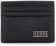 GUESS Boston Card Holder Black zwart