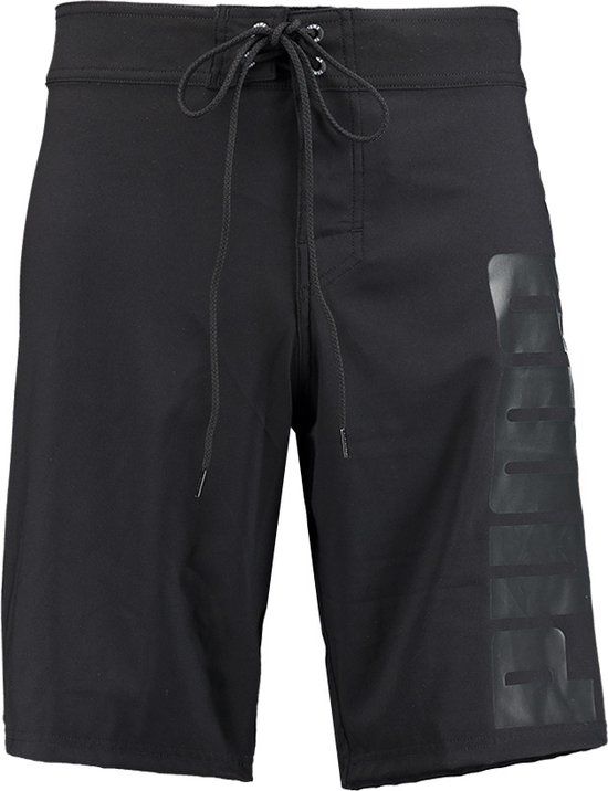PUMA rits long zwemshort logo zwart - XL