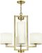 Hinkley LED Kroonluchter | 4X E27 Max 60W | Brushed Brass