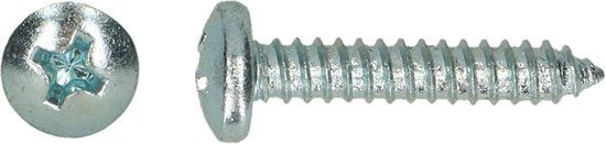 pgb-Europe PGB-FASTENERS Plaatschroef DIN 7981C-H Ø 5,50x19 Zn