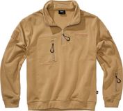 Brandit - Tactical Sweat Troyer Sweater/trui - L - Beige