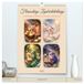 Flauschige Calvendo Flauschige Zauberlehrlinge (hochwertiger Premium Wandkalender 2027 DIN A2 hoch), Kunstdruck in Hochglanz