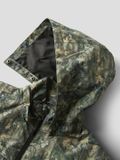 NAME IT Jongens Buitenjas NKMMACON JACKET AOP Lange mouw Polyester Bruin Lente/Zomer