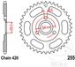 JT Sprockets Couronne 40Z PAS 420 Diamètre Intérieur 29.2 Entraxe Fixation 054
