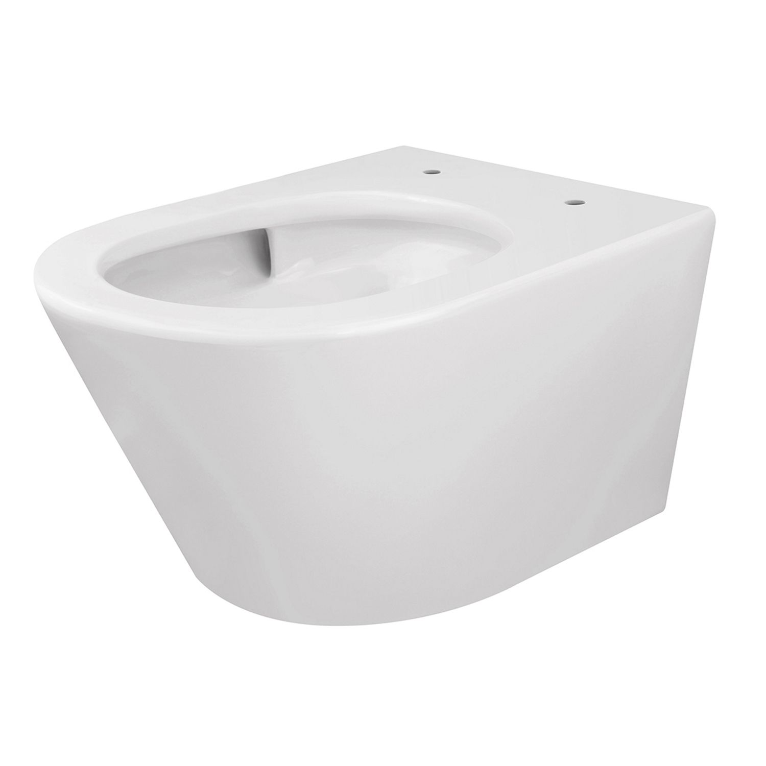Wiesbaden Vesta Rimless Wandcloset - Glans Wit - Tornado Flush