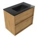 Saniclass Ensemble de meubles de salle de bain - 80x45x62cm - Chêne mat naturel