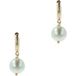 OTAZU Pearl Hoops Cream Taille: OS | Boucles d'oreilles Outlet | Femme | Blanc