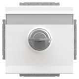 Busch-Jaeger SCHUKO® Prise de courant Safety+ avec volet et fermeture identique avec champ d'inscription blanc studio - Plattform 63 (20 EUKNBSL-84-101), 2CKA002018A1564
